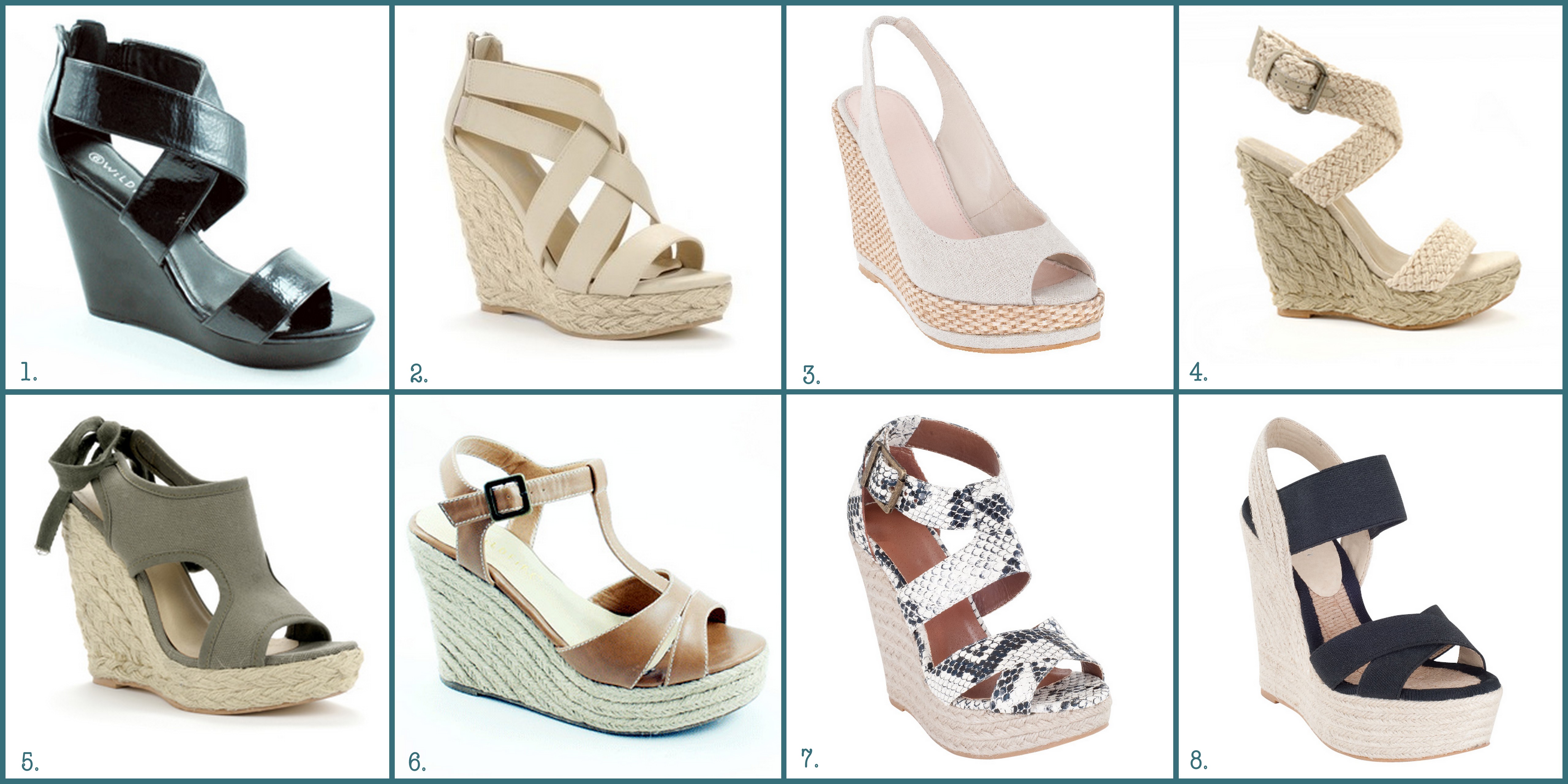 wedges | The Grand Plaza Stylist